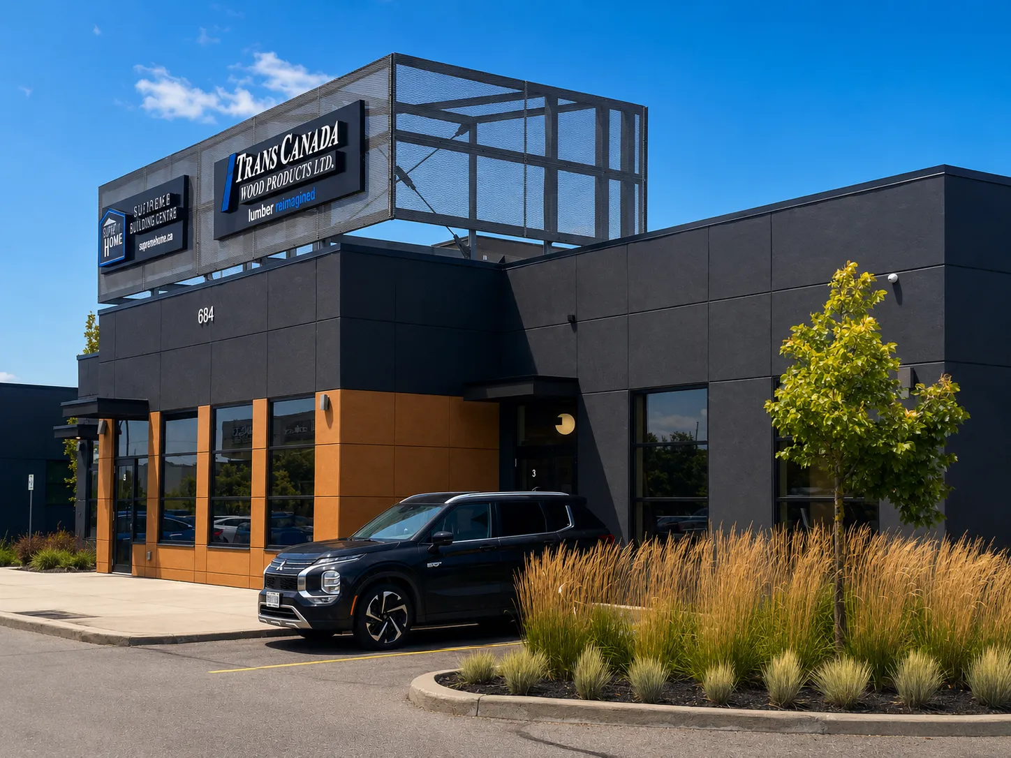 ACM Cladding — Guven Construction project