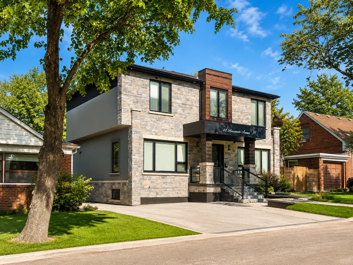 Stone Veneer — Guven Construction project