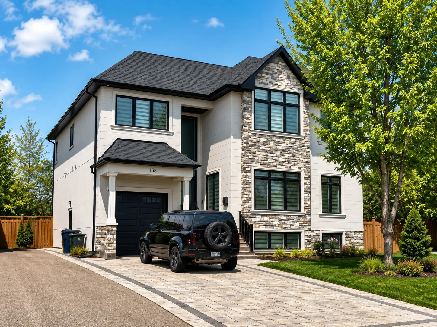 Stone Veneer — Guven Construction project